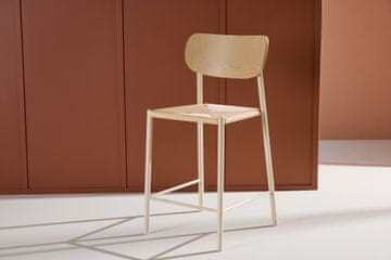 Venture Design Barski stol Polly 55x101x52 cm bež