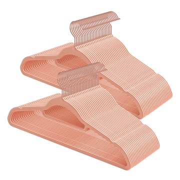 Songmics Obešalniki za oblačila 43.5x22.5 cm Črni