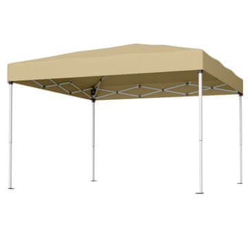 Songmics Paviljon 3x3x2.6 m bež, material: jeklo