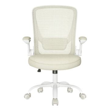 Songmics Pisarna stol 66x60x99-107 cm Bež