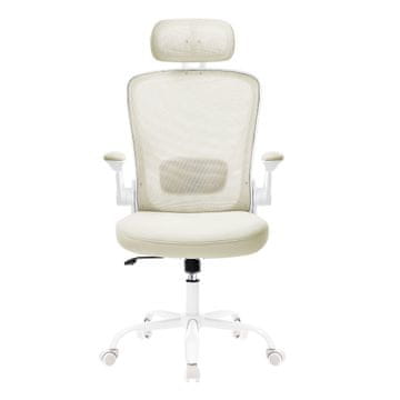 Songmics Pisarna stol 64x64x115 cm bež
