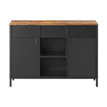 Songmics Shranjevalna omara 40x110x76 cm rjava