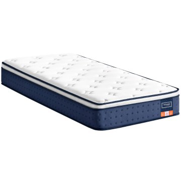 Songmics Žepkasta vzmetnica 90x200x25 cm modra