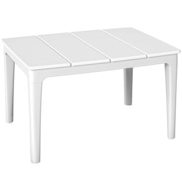 Homestar Stranska miza 70x53x39 cm bela