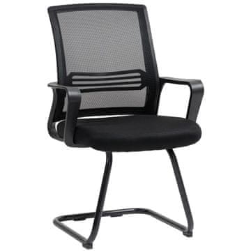 Homestar Ergonomski stol 58,5x57,5x93 cm črne barve