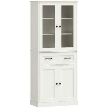 Homestar Kuhinjska omara 76x40x182,5 cm kremasta