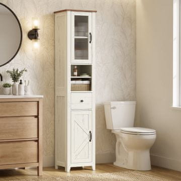 Songmics Kopalniška omarica LIRY 33x31.5x171 cm rjava