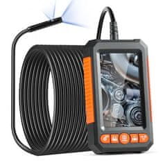 VEVOR Endoskopska kamera z dvojno lečo, boreskop, kabel 1499.6 cm, zaslon 10.9 cm