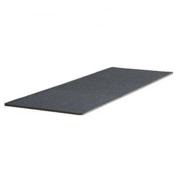 VEVOR Podne preproge za telovadnico 25 ploščic 61x61x1.4 cm črne z modrimi lisami