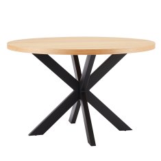 Homestar Jedilna miza VANCOUVER D120xV75cm hrast