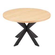 Homestar Jedilna miza VANCOUVER D120xV75cm hrast