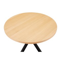 Homestar Jedilna miza VANCOUVER D120xV75cm hrast