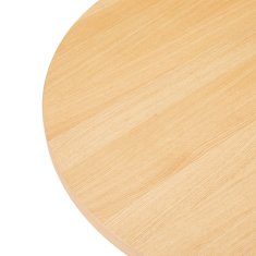Homestar Jedilna miza VANCOUVER D120xV75cm hrast