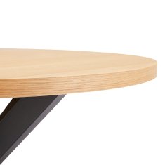Homestar Jedilna miza VANCOUVER D120xV75cm hrast
