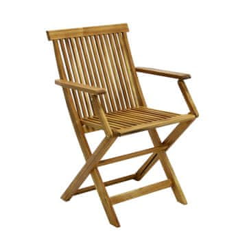 Homestar Stol FINLAY 54x57x86 cm akacija