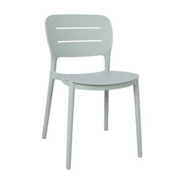 Homestar Stol MANGO 42,5x53,5x79 cm zelenkasto siv