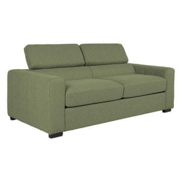 Homestar Sofa postelja KINGSTON 3-sedežna 198x96x76/94 cm, svetlo zelena