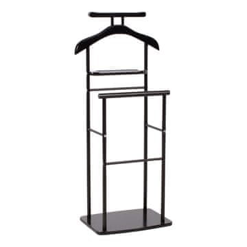Homestar Stojalo za obleke GENT 45x30x103 cm, črno
