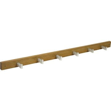 Homestar Stenski obešalnik MONDEO 82x4,5 cm, hrast