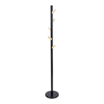Homestar Stojalo za plašče FOREST D28H177 cm, črno naravno