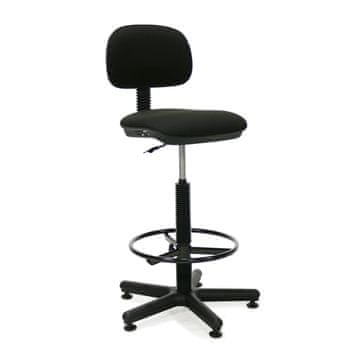 Homestar Delovna stol SENIOR črn