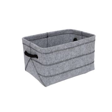 Homestar Košara MAX FILC-4 32x23x18 cm svetlo siva