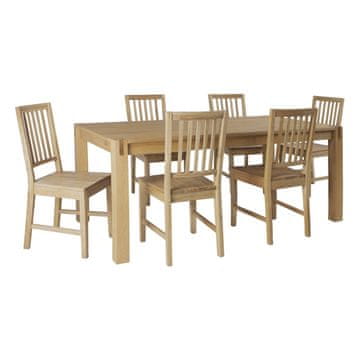 Homestar Jedilna garnitura Chicago New miza in 6 stolov