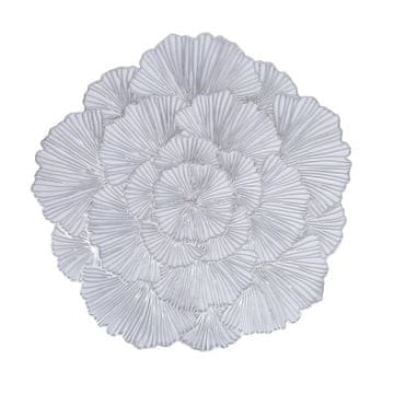 Homestar Podložka ROSE D38cm srebrna