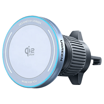 Ugreen MagFlow avto nosilec in polnilec za telefon, USB-C, 25 W (55967)