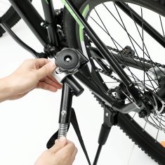 Univerzalni srebrni priklopnik za kolo za prikolico, adapter iz aluminijeve zlitine, 25 cm dolžine, 3,5 cm širine, hitra montaža brez orodja, za večino koles in električnih koles, za tovorne in