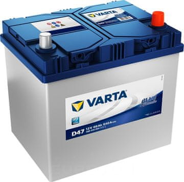Varta AKUMULATOR 60AH D+ 540A DYNAMIC SLI (D47) 232X173X225 709235 - 60AH (za japonska vozila) (D47) 560410054K262