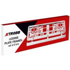 Xtrobb Okvir registrske tablice 2 kom. Xtrobb 22048