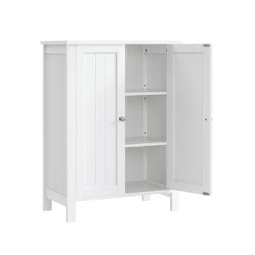 Songmics Kopalniška omarica 60x80x30 cm Bela