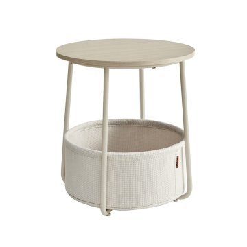 Songmics Stranska mizica 45x50 cm bež