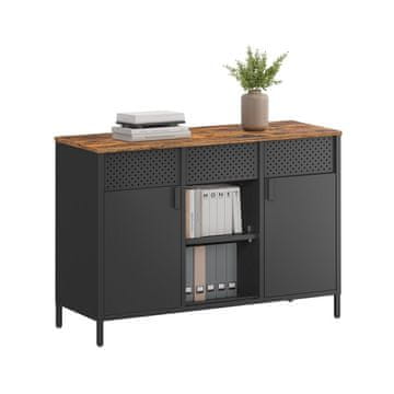 Songmics Shranjevalna omara 40x110x76 cm rjava
