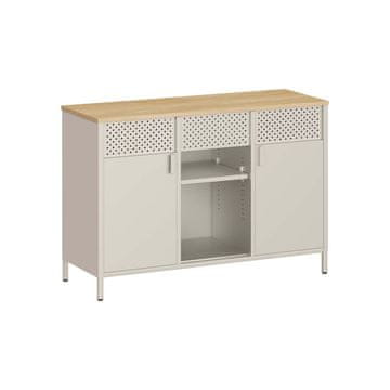Songmics Shranjevalna omara 40x110x76 cm Bež