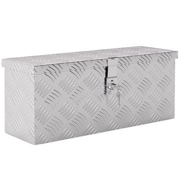 Homestar Kovček za orodje 50x15,5x20,5 cm Srebrna