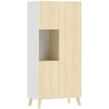 Homestar Kuhinjski kabinet 170 cm 80x40x170 cm naravni les, shramba