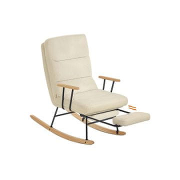 Songmics Gugalnik 97x67x100 cm rjave barve