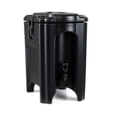 Costway Izoliran razdelilec pijač 16,5 l, črn