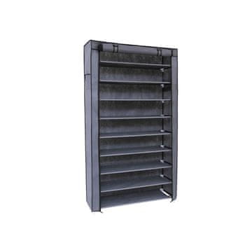 Songmics Obešalnik za čevlje 84x28x162 cm Siva