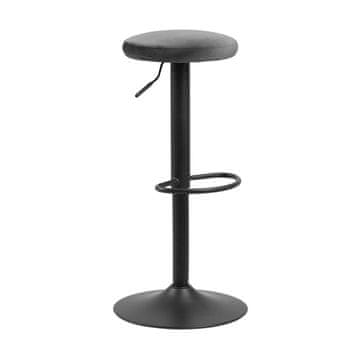 Homestar Barski stol FINCH temno siv
