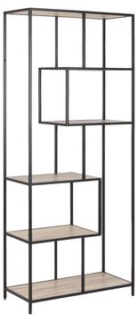 Homestar Polica SEAFORD 77x35x185 cm sonoma hrast