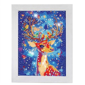 5D komplet za diamantno slikanje živali za otroke nad 6 let, 18x23 cm, vodoodporno platno, visokokakovostni kristalčki iz smole, ustvarjalna zabava, razvoj ročnih spretnosti, trening potrpežljivosti