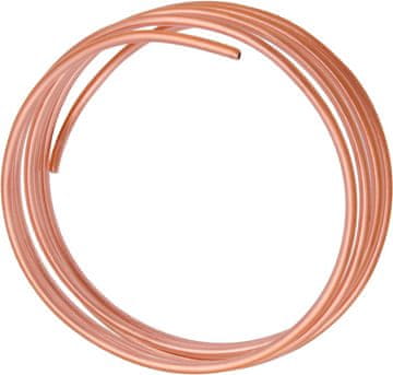 Elastična bakrena cev za hladilno sredstvo R410, 22x1,2 mm, 2 m – trpežna, odporna proti koroziji in toploti, idealna za klimatske naprave, hladilne in zamrzovalne sisteme, potopne hladilnike.