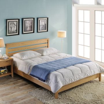 Homestar Postelja CHAMBA 160x200 cm z vzmetnico HARMONY TOP