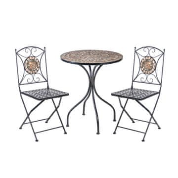 Homestar Balkonski set MOSAIC miza in 2 stola