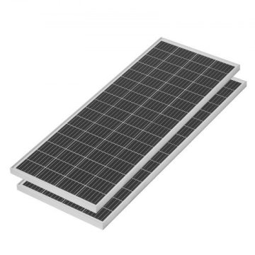 VEVOR Komplet sončne energije 200W 12V, 2x100W paneli, 12.8V 50Ah LiFePO₄ baterija, 40A regulator, 800W pretvornik