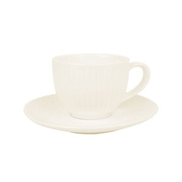 Homestar Skodelica in krožnik ARDEN 110 ml