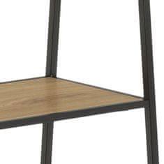 Homestar Obešalnik za oblačila SEAFORD 77x37x165 cm, hrast